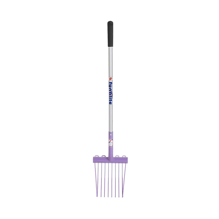Fynalite Mini Mucka Childs Stable Fork Purple (One Size)