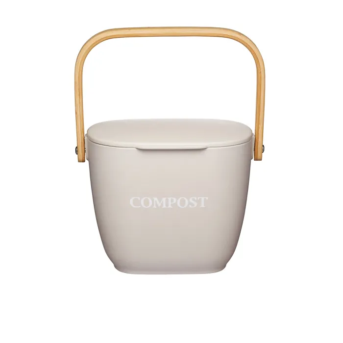 Natural Elements Eco-Friendly Bamboo Fibre Compost Bin Natural Elements Eco-Friendly Bamboo Fibre Compost Bin