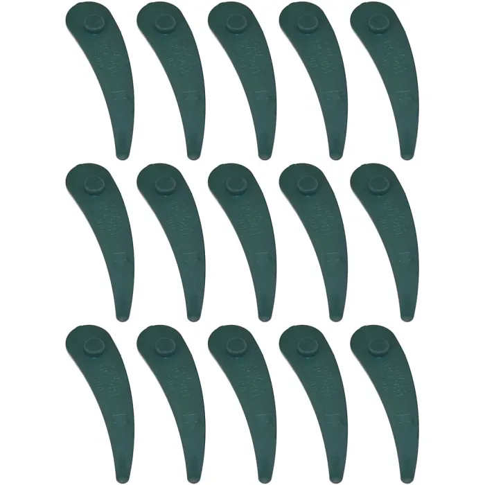 Bosch ART23-18Li Compatible Plastic Trimmer Strimmer Blades Pack of 15 by Ufixt