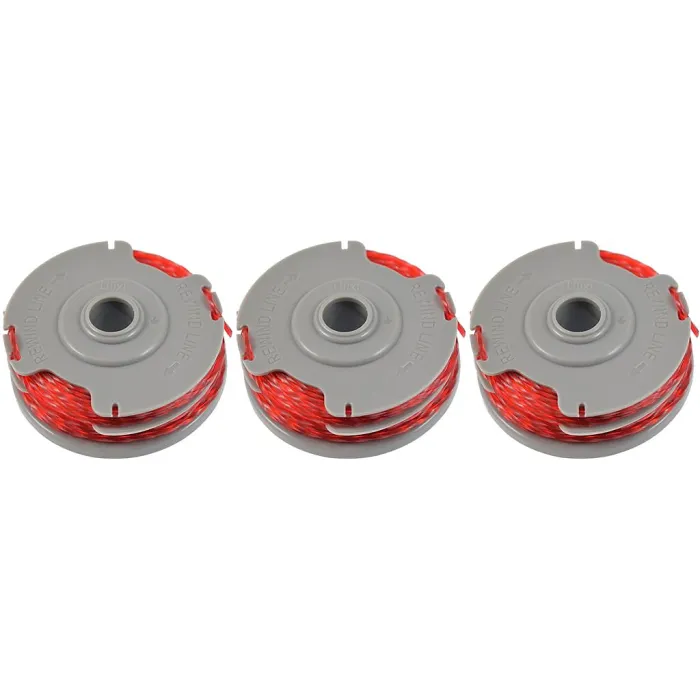 3 x Trimmer Strimmer Spool & Line Double Autofeed Compatible With Flymo FLY021 by Ufixt