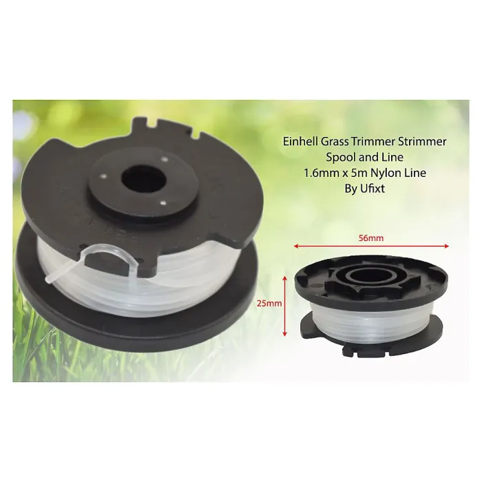 Einhell Grass Trimmer Strimmer Spool and Line 1.6mm x 5m by Ufixt