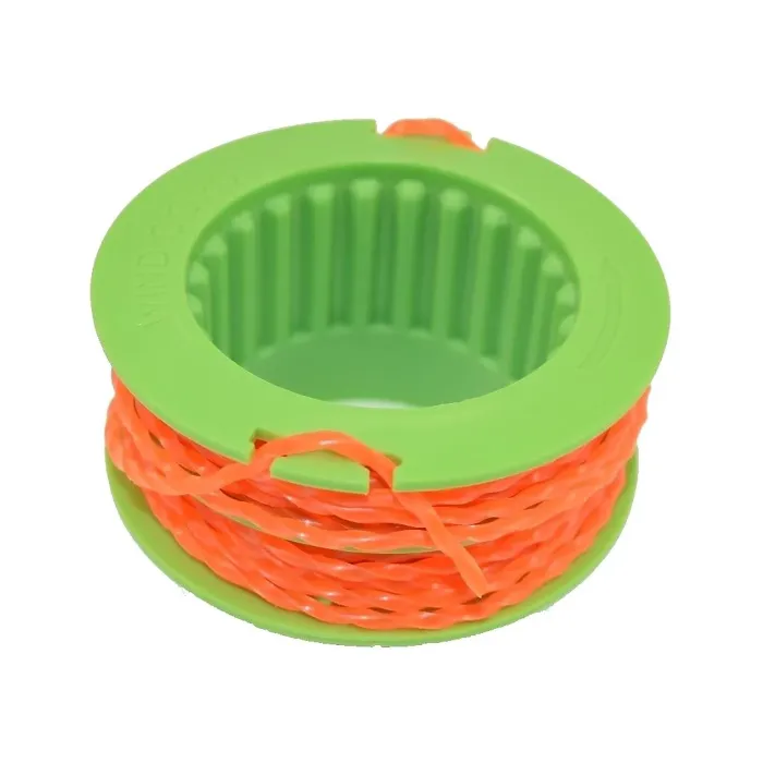 EGO Grass Strimmer/Trimmer Spool and Dual Line 2.4mm x 4.5m Twisted Line by Ufixt