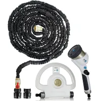 Morphy Richards Pure Rain Water Station Plus Set: inc 75ft Expandable Hose, Handheld Gun and Garden Sprinkler System