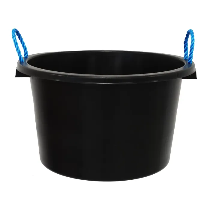 simpa 75L / 16.5 Gallon XL Multipurpose Tub Bucket with Rope Handles