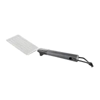 GoodHome Silver effect Stainless steel Small Grill spatula