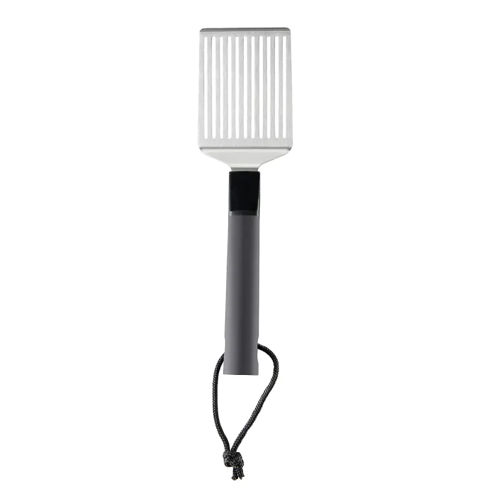 GoodHome Silver effect Stainless steel Small Grill spatula