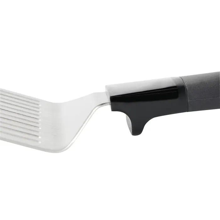 GoodHome Silver effect Stainless steel Small Grill spatula