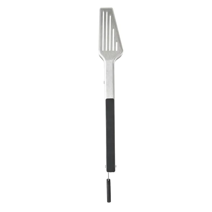 GoodHome Silver effect Plastic & stainless steel Grill tongs
