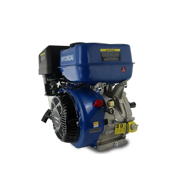 Hyundai 457cc 15hp 25mm Electric-Start Horizontal Straight Shaft Petrol Replacement Engine 4-Stroke OHV IC460XE-25