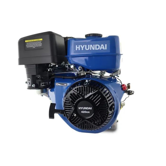 Hyundai 457cc 15hp 25mm Electric-Start Horizontal Straight Shaft Petrol Replacement Engine 4-Stroke OHV IC460XE-25