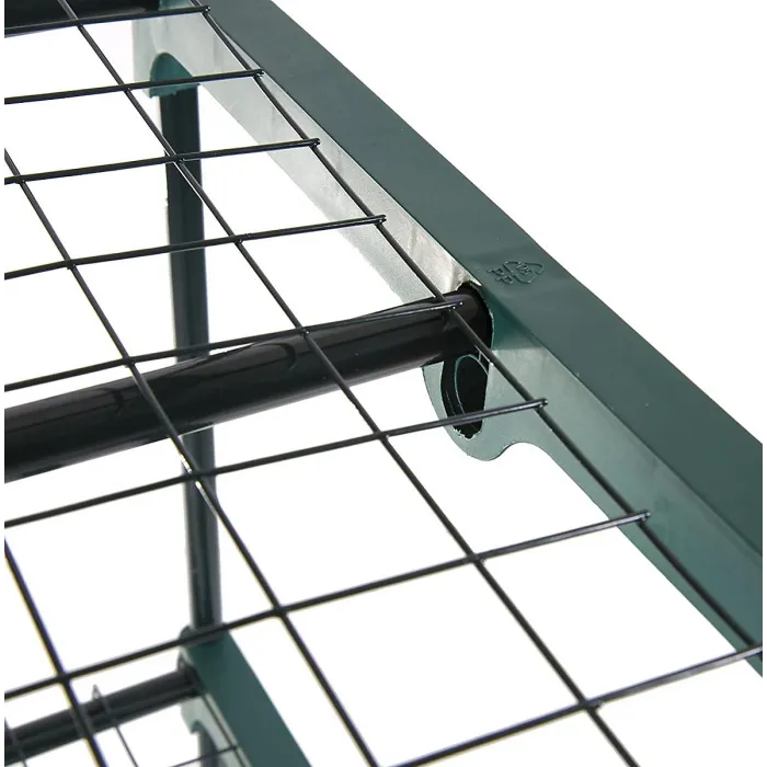 Taylor & Brown 4 Tier Greenhouse with Shelves, Weatherproof PVC Cover, RollUp Door, Compact Garden Grow House, Easy Assembly