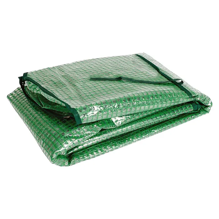 Taylor & Brown 4 Tier Greenhouse Cover Heavy Duty Replacement Spare Reinforced Growhouse Green PE Cover69x49x160cm