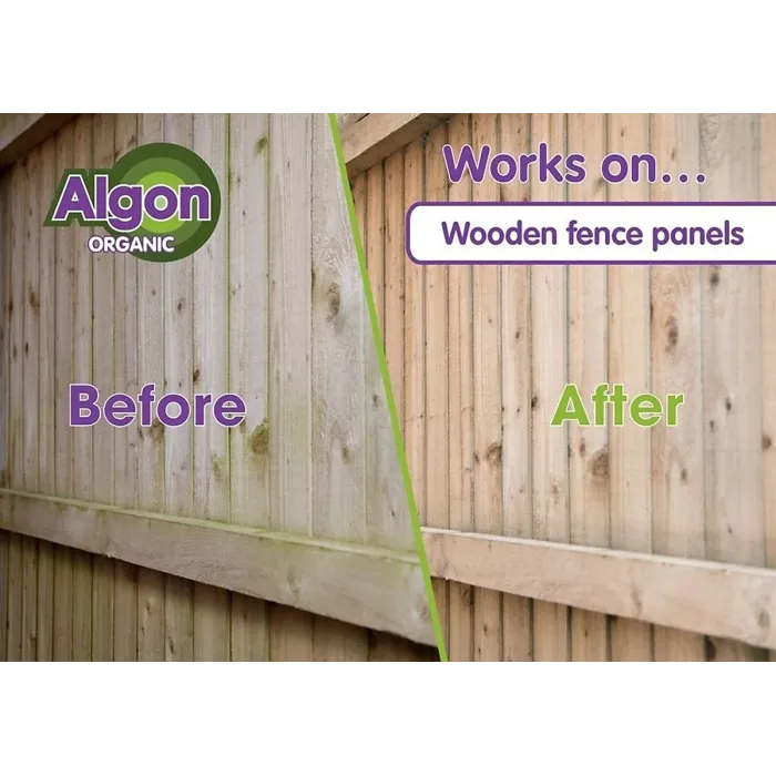 Algon Organic Path Patio Decking Cleaner Concentrated Formula Pet Safe 2.5L