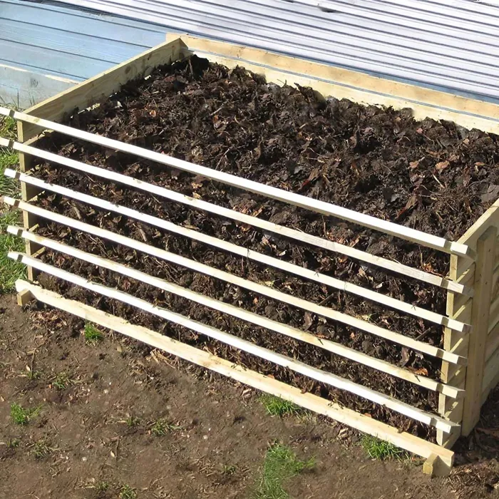 Primrose Outdoor Easy Load Wooden Compost Bin Extra Large 897 Litres