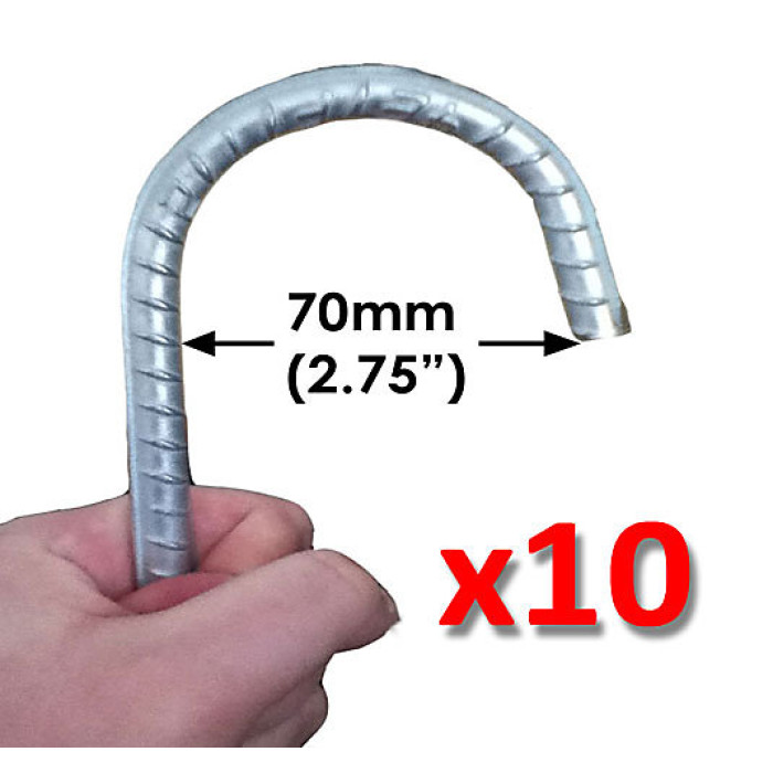 10 Heavy Duty Poly Tunnel Anchors