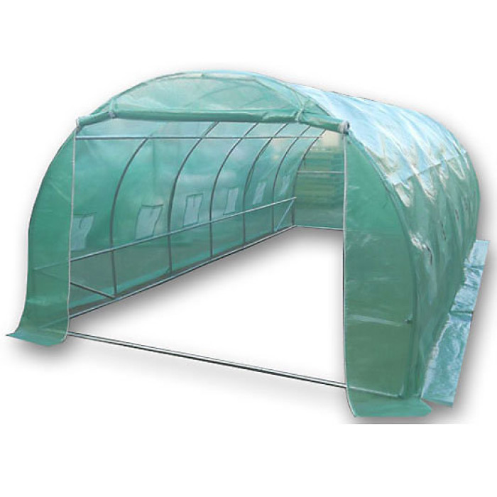 6m x 3m (20' x 10' approx) Pro+ Green Poly Tunnel