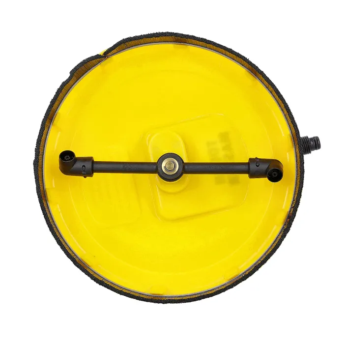 TOUGH MASTER Patio Cleaner with Dual Washers & 360 Degree Brush (NOT compatible with Karcher)