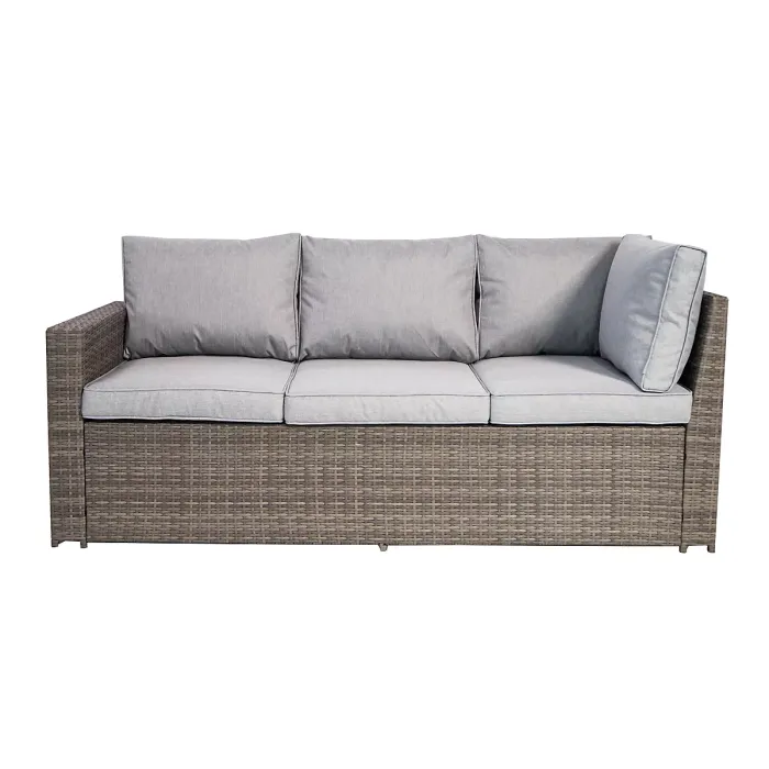 Venice Rattan 8 Seater Corner Set with High Table for Garden Patio