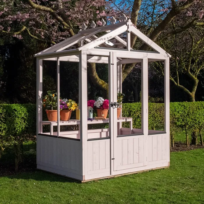 Shire Holkham 6x4 Wooden Apex Greenhouse