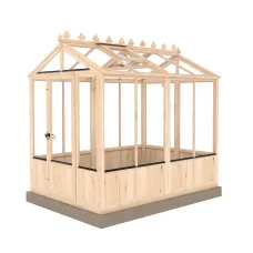 Shire Holkham 8x6 Wooden Apex Greenhouse