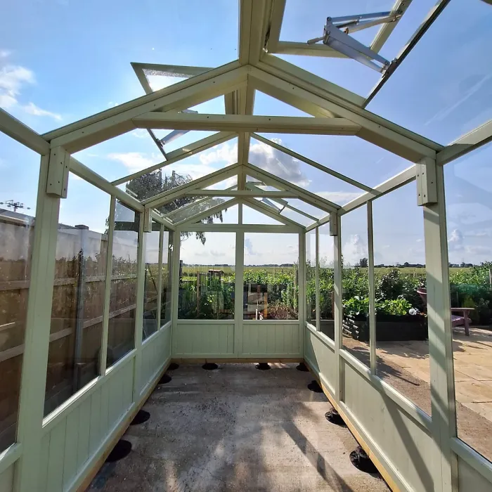 Shire Holkham 12x6 Wooden Apex Greenhouse