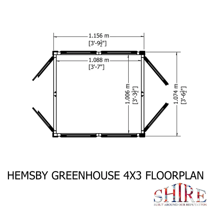 Hemsby 4x4 walk around door access and interchangeable door positioning