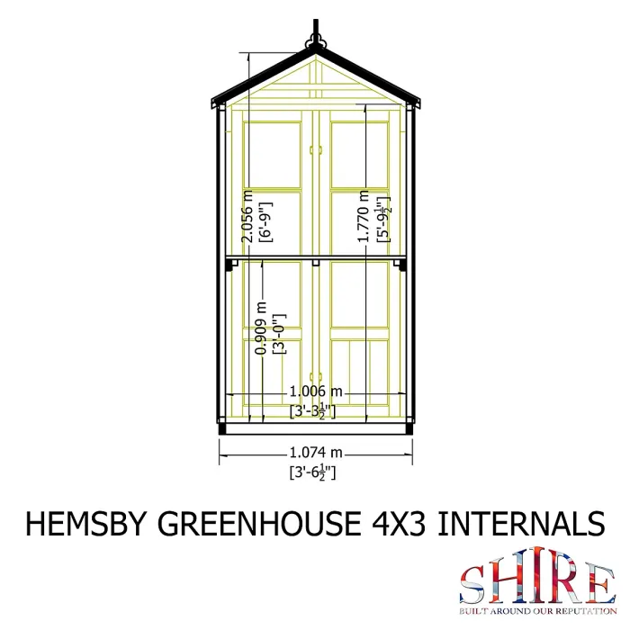 Hemsby 4x4 walk around door access and interchangeable door positioning