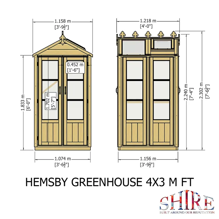 Hemsby 4x4 walk around door access and interchangeable door positioning