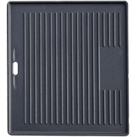 CosmoGrill Rectangular BBQ Cast Iron Griddle for the Original Series 4+1 (93420) Barbecue - 32cm(L) x 30cm(W)