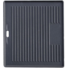 CosmoGrill Rectangular BBQ Cast Iron Griddle for the Original Series 4+1 (93420) Barbecue - 32cm(L) x 30cm(W)