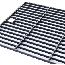 CosmoGrill Cast Iron Grill Grate Set for Pro 6+1 Gas Barbecues 42cm(L) x 22cm(W)