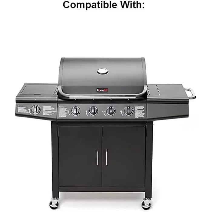 CosmoGrill Cast Iron Grate for Deluxe & Pro 4+1 Gas Barbecue 42 cm(L) x 30cm(W)