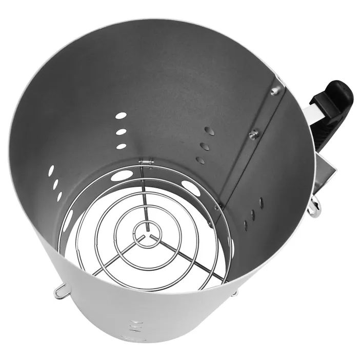 Large Steel Chimney Charcoal Starter With Handle