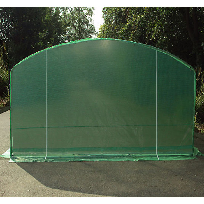4m x 3.5m + Ground Anchor Kit (13' x 11.5' approx) Pro Max Green Poly Tunnel