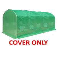 6m x 3.5m (20' x 11.5' approx) Pro Max Green Polytunnel Replacement Cover