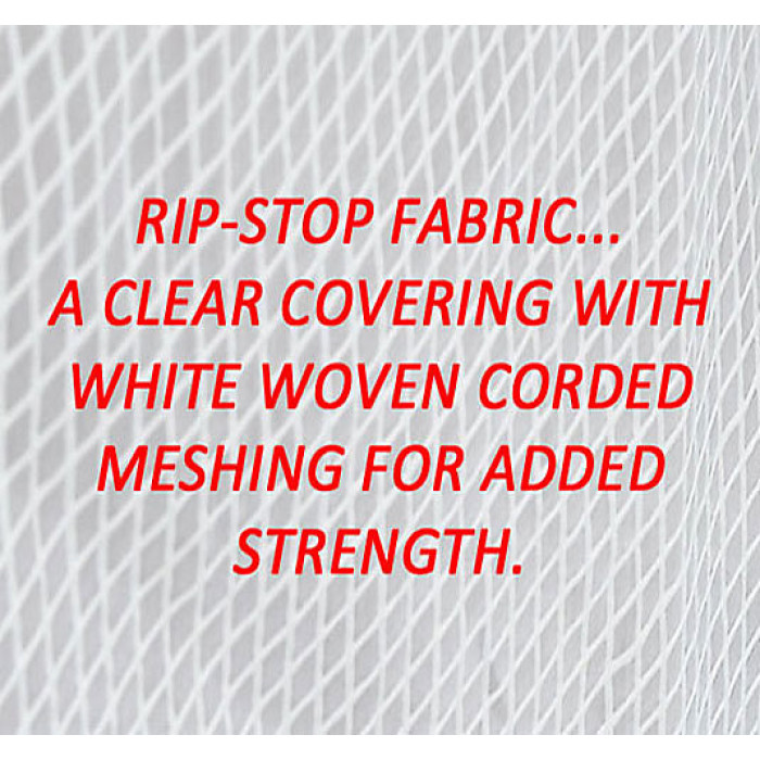 6m x 3m + Ground Anchor Kit (20' x 10' approx) Pro+ White Poly Tunnel