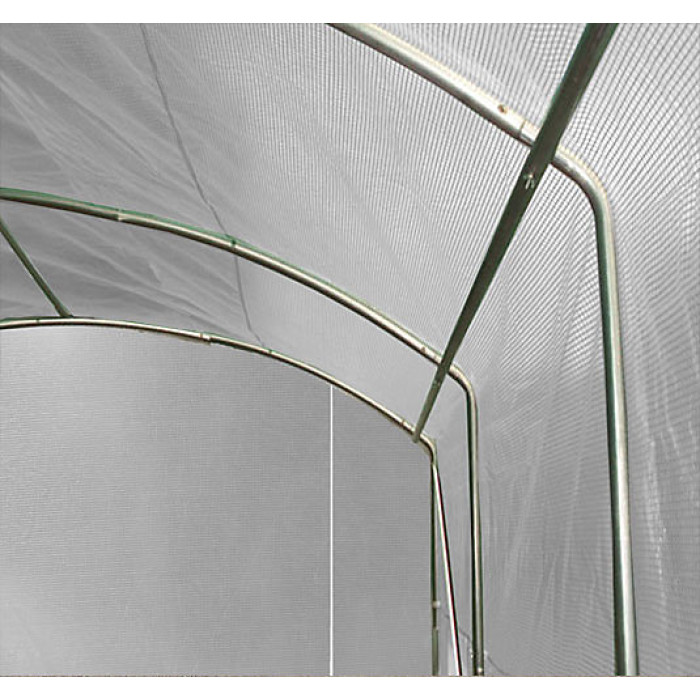 4m x 3.5m + Ground Anchor Kit (13' x 11.5' approx) Pro Max White Poly Tunnel