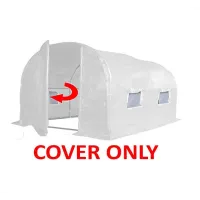 3m x 2m (10' x 7' approx) Pro+ White Polytunnel Replacement Cover