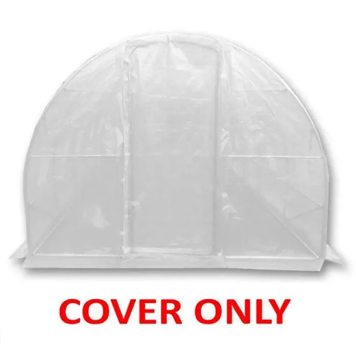 6m x 3m (20' x 10' approx) Pro+ White Polytunnel Replacement Cover