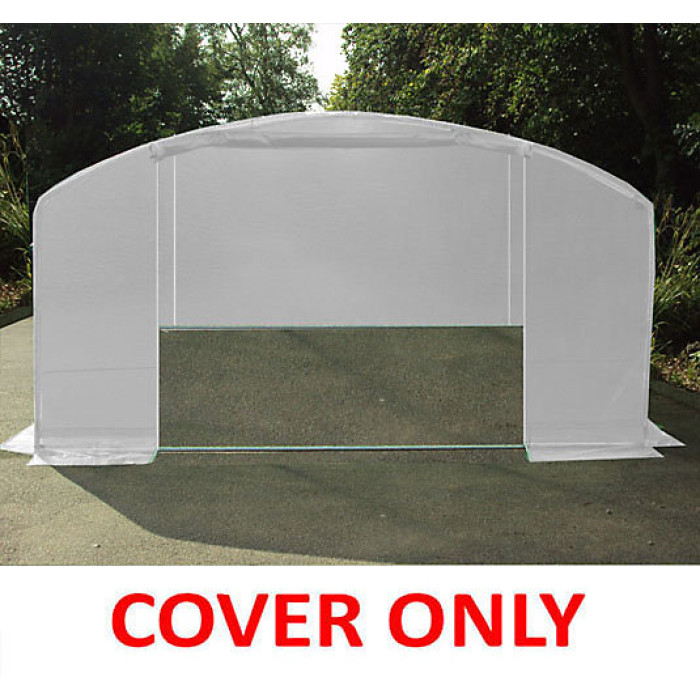 4m x 3.5m (13' x 11.5' approx) Pro Max White Polytunnel Replacement Cover