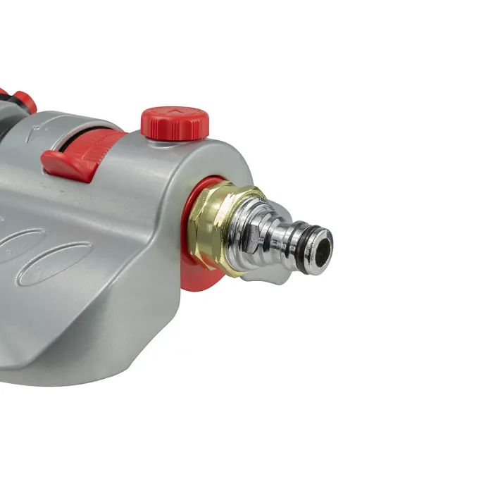 METAL BASE, PRO OSCILLATING BAR LAWN SPRINKLER,UP TO 375M COVERAGE,UNIQUE CLEANABLE NOZZLES,MULTI-ADJUSTABLE BUT EASY TO SET UP AN