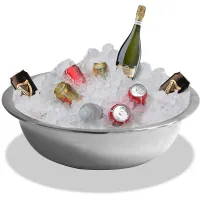 Centurion Supports Fireology Collection Stainless Steel Ice Bucket Bowl - For Use with All Fireology Stands