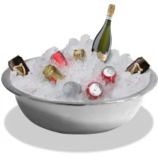 Centurion Supports Fireology Collection Stainless Steel Ice Bucket Bowl - For Use with All Fireology Stands