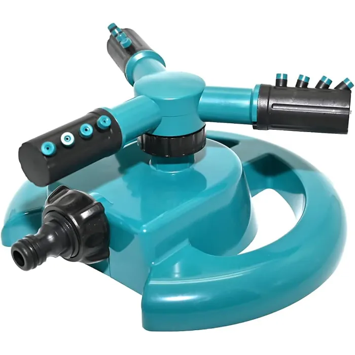 Ram Garden Sprinkler Automatic Lawn Sprinkler 360 Degree Rotating Grass Lawn Plants Veggies Sprinkler