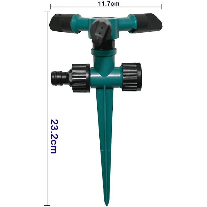 Armo 360 Degree Automatic Rotating Sprinker Pack Of 2 Garden Watering Irrigation Sprinkler