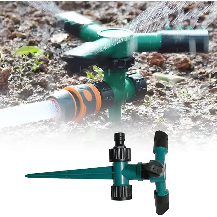 Armo 360 Degree Automatic Rotating Sprinker Pack Of 2 Garden Watering Irrigation Sprinkler