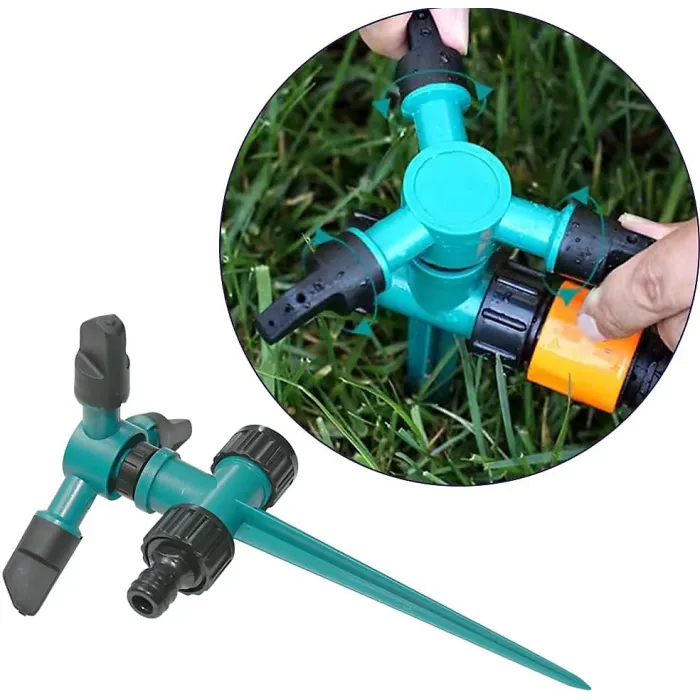 Armo 360 Degree Automatic Rotating Sprinker Pack Of 2 Garden Watering Irrigation Sprinkler