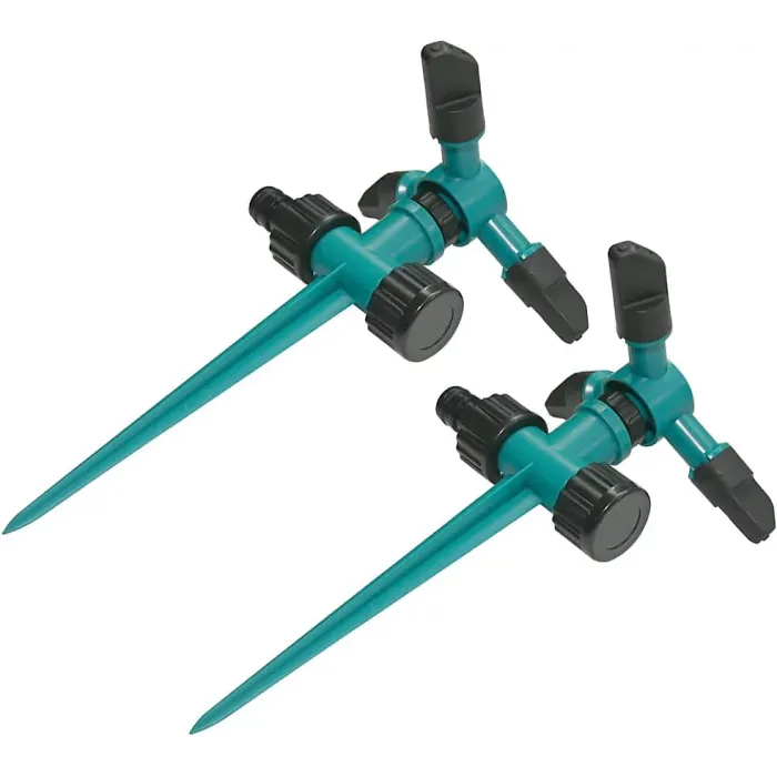 Armo 360 Degree Automatic Rotating Sprinker Pack Of 2 Garden Watering Irrigation Sprinkler