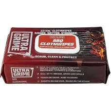UltraGrime BBQ Cleaning Wipes Tackle Grill Messes with Ease