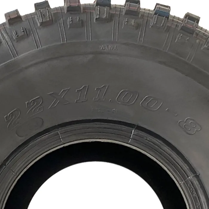22x11.00-8 Knobby ATV tyre, Quad trailer tyre 22 11 8 tire 4ply Wanda heavy duty